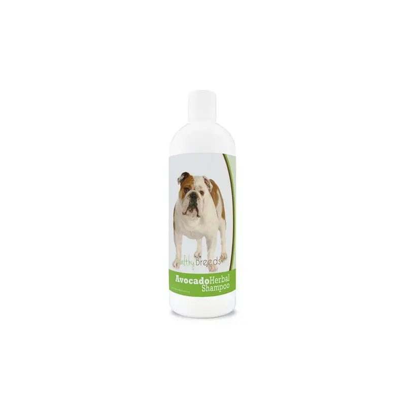 Healthy Breeds 840235157212 Bulldog Avocado Herbal Dog Shampoo
