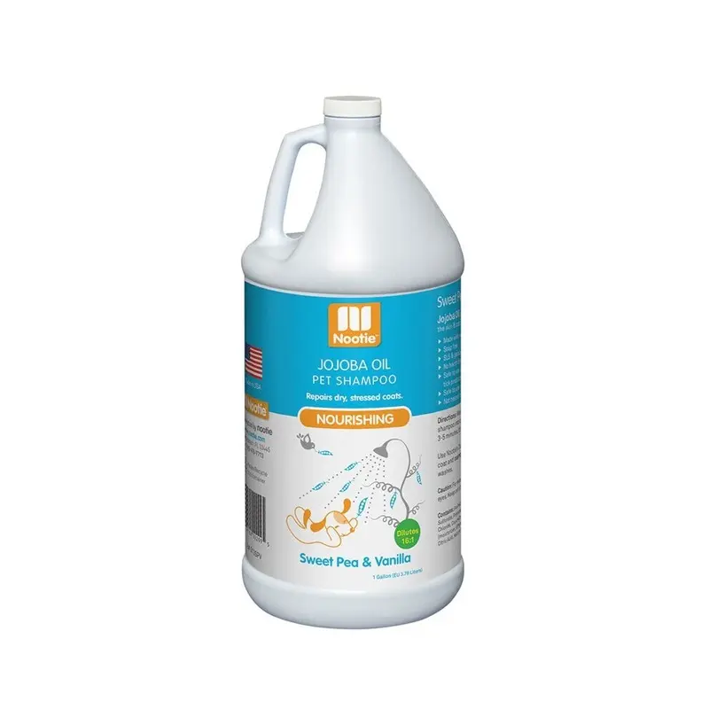 Nootie Nourishing Jojoba Oil Pet Shampoo - Sweet Pea & Vanilla 3.8L Large