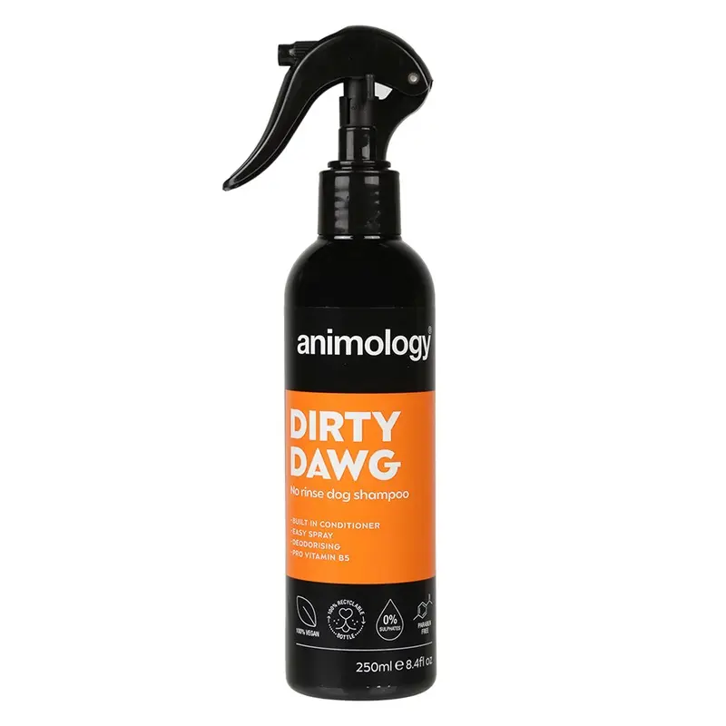 Animology Dirty Dawg No Rinse Dog Shampoo Spray 250Ml