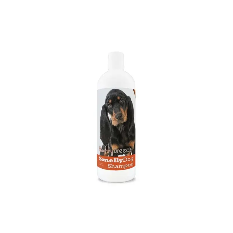 Healthy Breeds Black 8 Oz & Tan Coonhound Smelly Dog Baking Soda Shampoo 8Oz