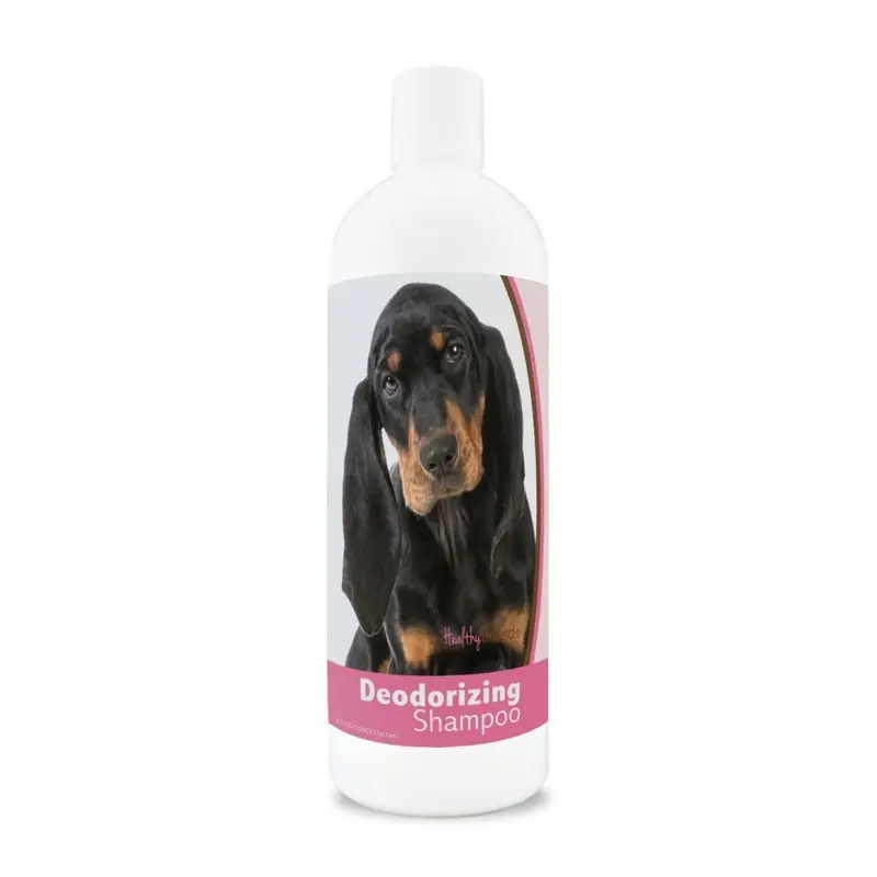 Races Saines Black Healthy Breeds And Tan Coonhound Deodorizing Shampoo 16 Oz 16Oz