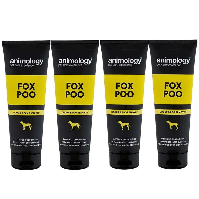 Animology X Fox Poo Dog Shampoo - 250Ml Size 4