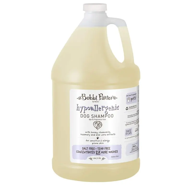 ?P? P? ???Te? Bobbi Panter Hypo-Allergenic Dog Shampoo 1-Gal Bottle