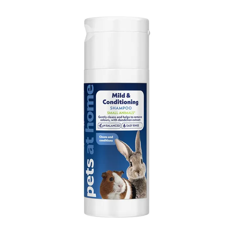 Pets At Home Small Animal Mild & Conditioning Shampoo 150Ml