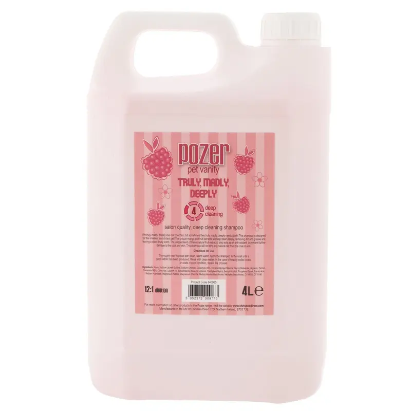 Pozer Truly Madly Deeply Shampoo 4L