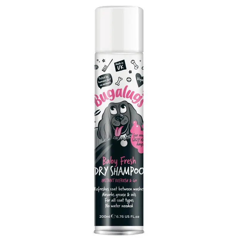 Bugalugs Baby Fresh Dog Dry Shampoo - : 200Ml
