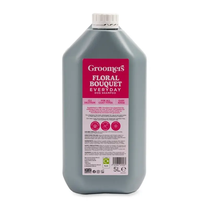Groomers Everyday Floral Bouquet Shampoo - 5L