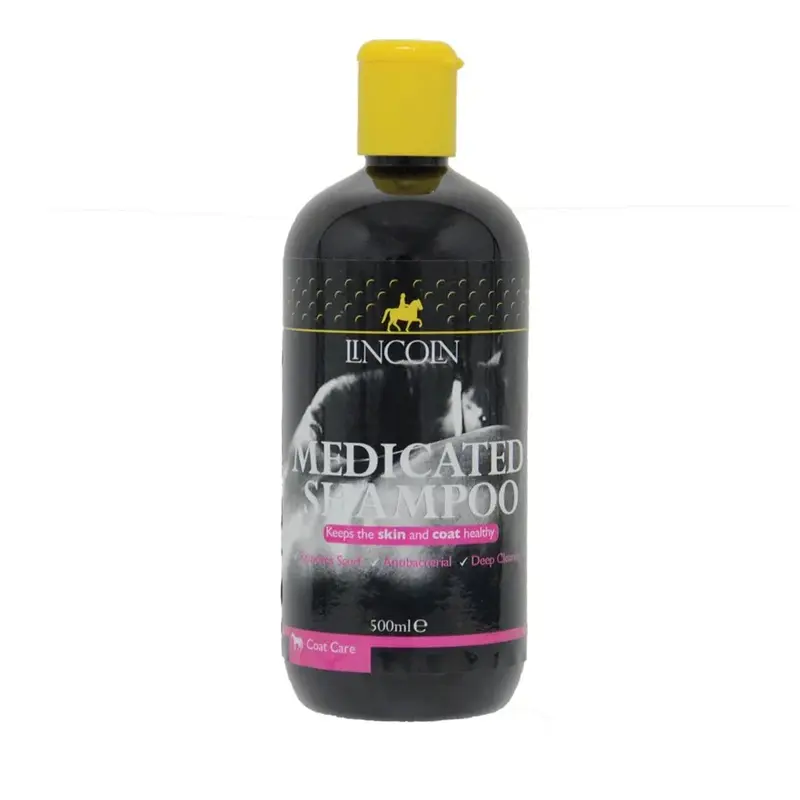Lincoln Unisex Black Medicated Shampoo 4 Litre