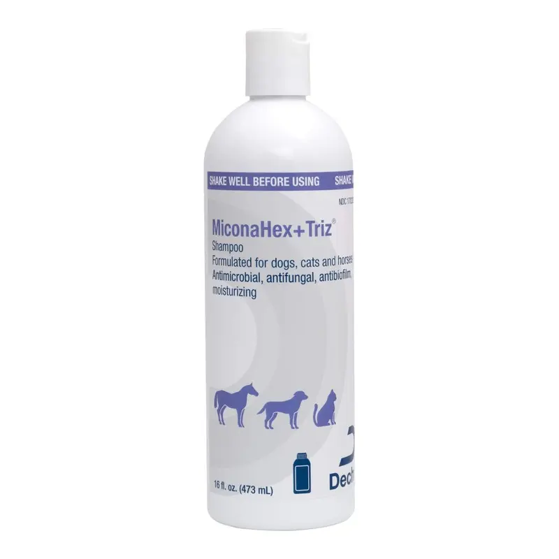 New Miconahex+Triz Shampoo For Dogs Cats And Horses 16 Oz 16Mhtw 16Oz