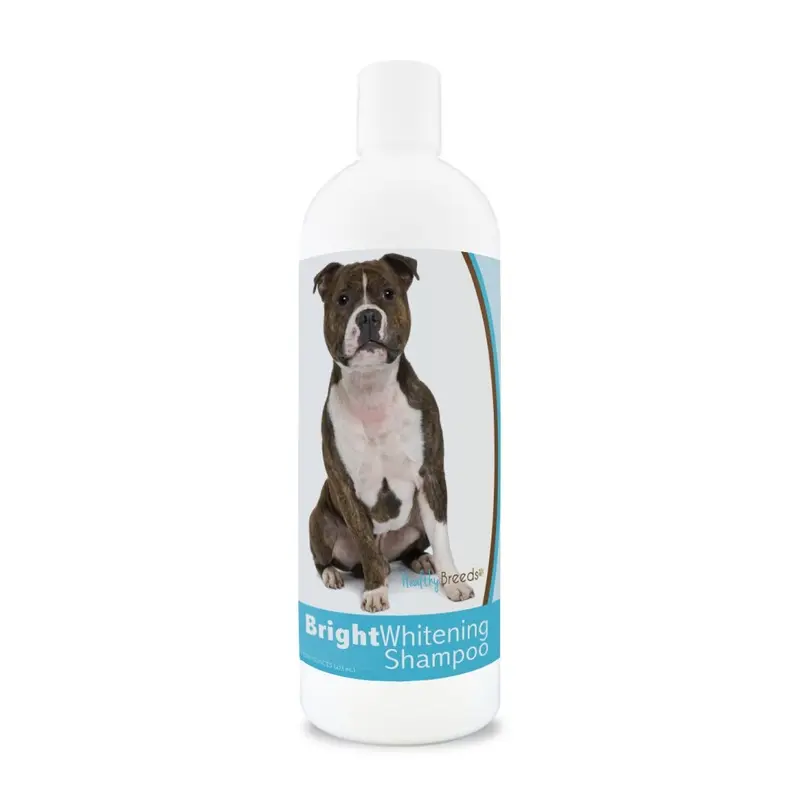 ???E?? F???? Healthy Breeds Staffordshire Bull Terrier Bright Whitening Shampoo 12 Oz 12Oz