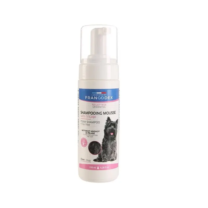 Zolux Francodex Rinse-Free Foam Dog Shampoo (150 Ml)