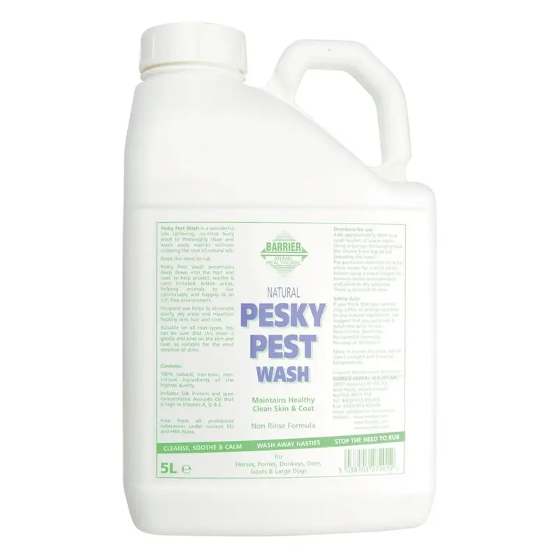 Barrier Animal Health Barrier Pesky Pest Wash - Litre Bottle Size 5