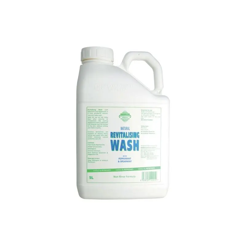 Barrier Animal Health Barrier Revitalising Wash - Litre Bottle White Size 5