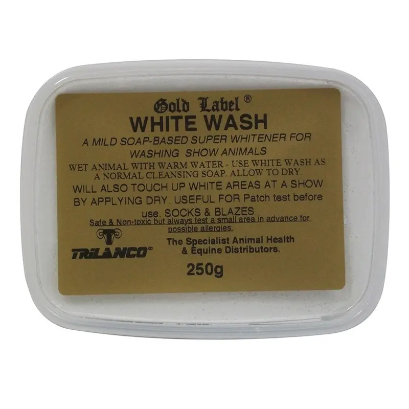 Label Wash Soap Block - Gold/White 250G