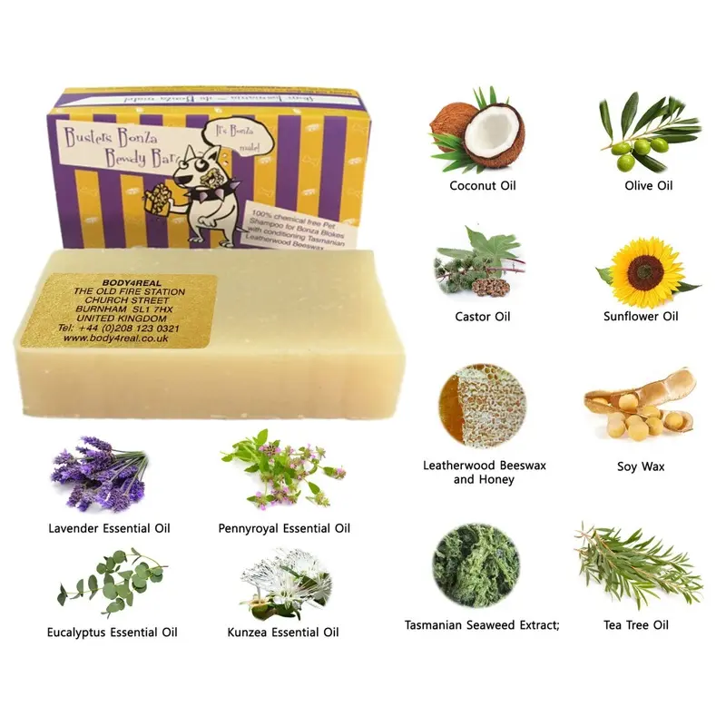 Beauty And The Bees Bonza Pet Shampoo All Natural Large