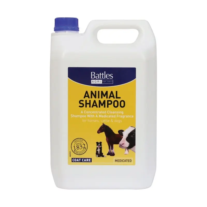 Battles Animal Shampoo - Litre Bottle Size 5