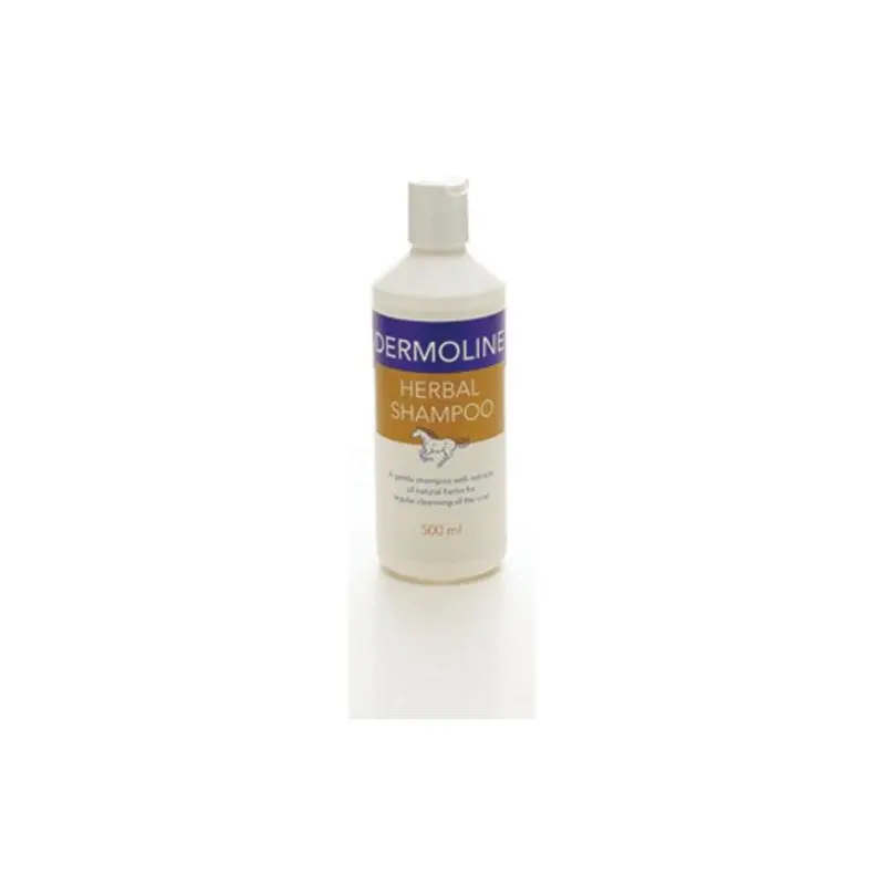 Dermoline Herbal Shampoo For Horses - Bottle Lavender 500Ml