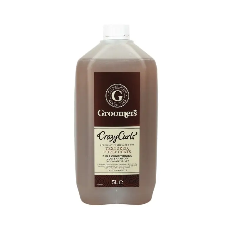 Groomers Crazy Curls 2 in 1 Conditioning Shampoo 5L Size: 5.0