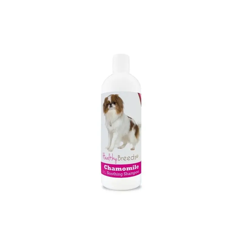 Healthy Breeds 840235162384 Japanese Chin Chamomile Soothing Dog Shampoo