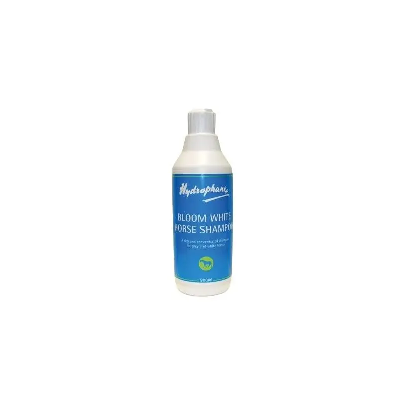Hydrophane Bloom Horse Shampoo - Bottle White 500Ml