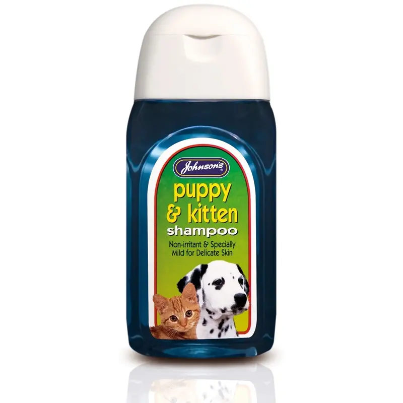 Johnsons Puppy And Kitten Shampoo - Bottle 125Ml