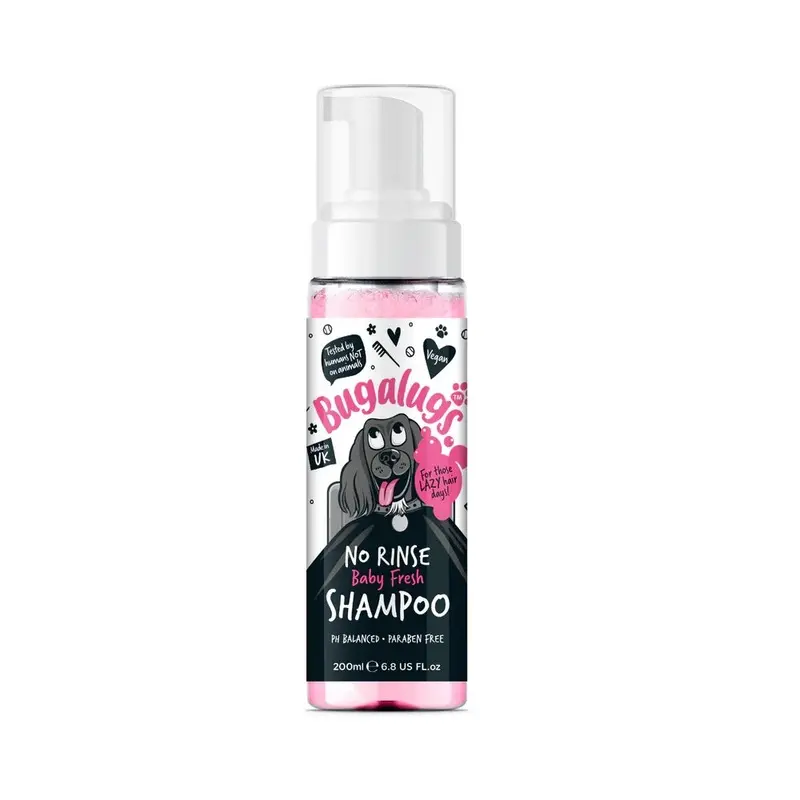 Bugalugs No Rinse Dog Shampoo Baby Fresh - : 200Ml