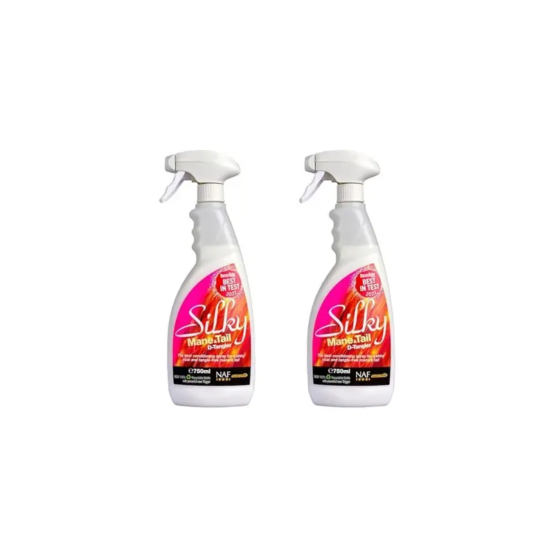 Naf Silky Mane & Tail D-Tangler, (Pack Of 2) 750Ml