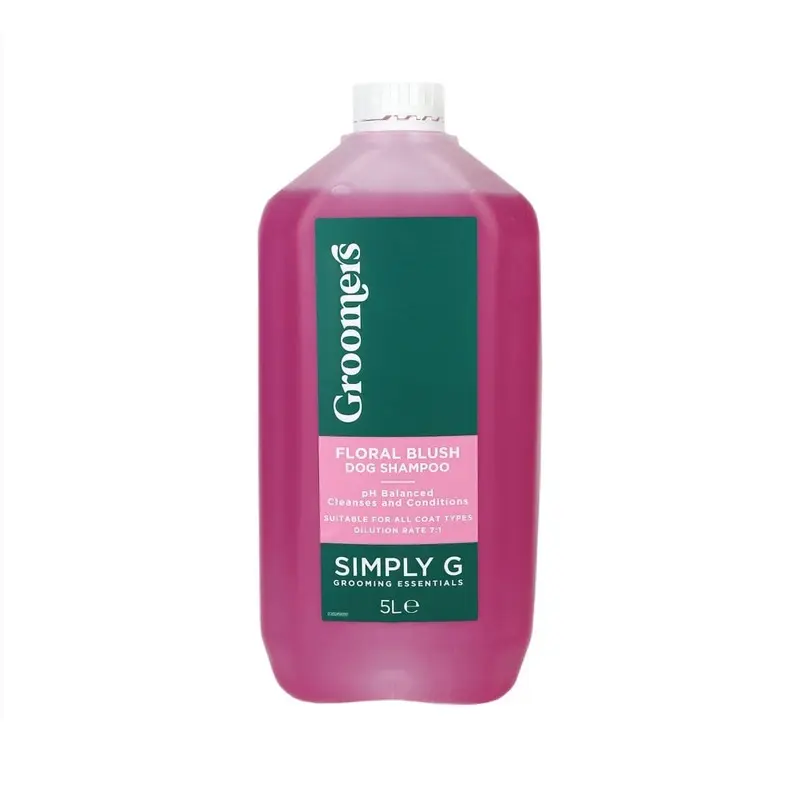 Groomers Simply G Floral Blush Shampoo- 5L Size: 5L
