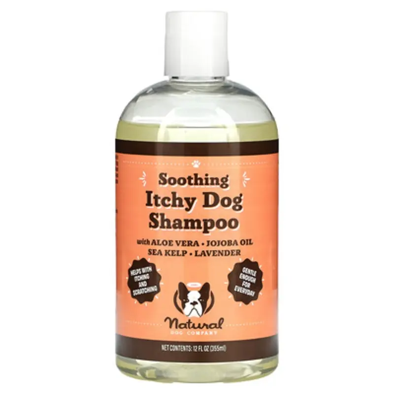 Natural Dog Company , Soothing Itchy Dog Shampoo, 12 Oz (355 Ml)