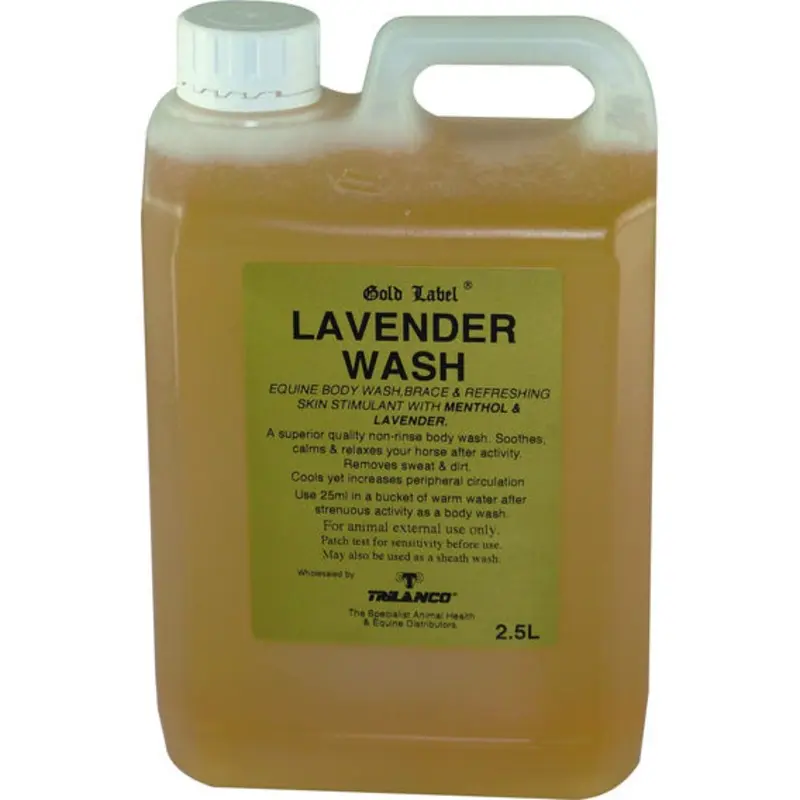 Label Wash - Ltr Gold/Lavender Size 5
