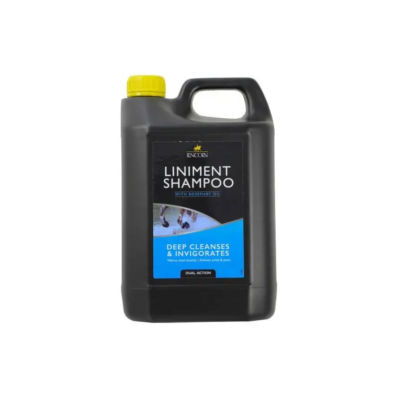 Lincoln Liniment Shampoo For Horses - Litre Bottle Size 4