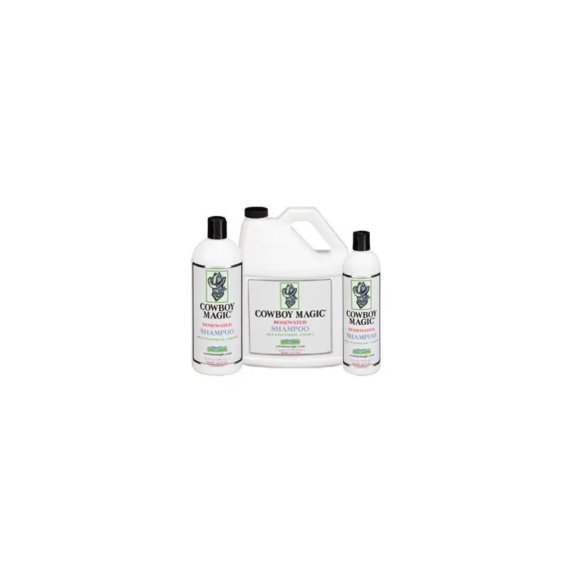Cowboy Magic Rosewater Shampoo - Ounce Size 16