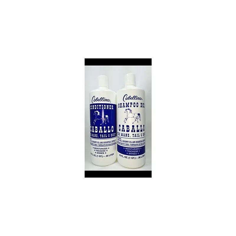 Cabellina Caballo For Mane Tale & Body Shampoo & Condioner Set. By