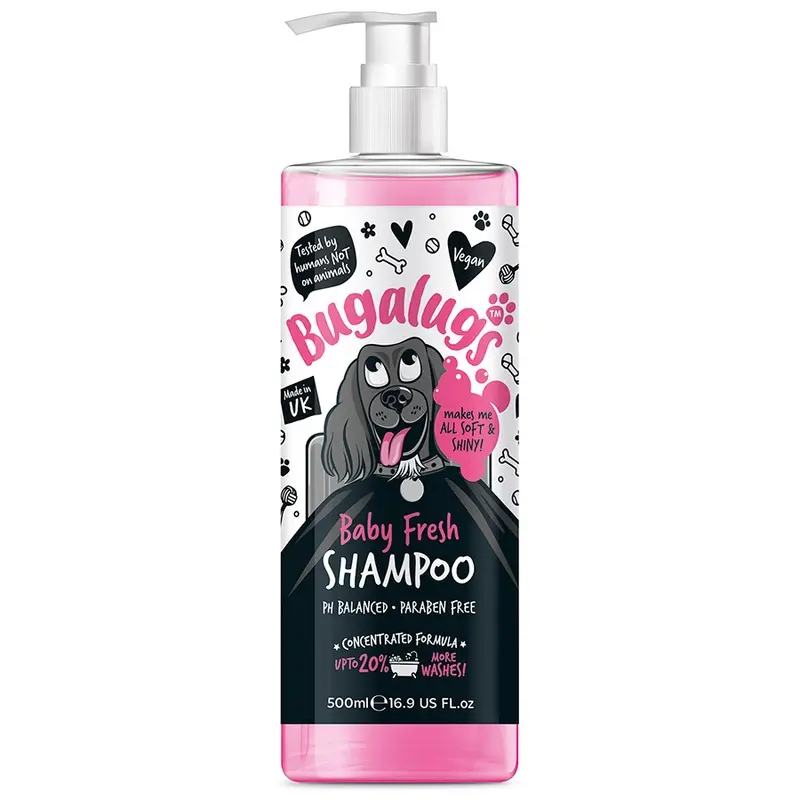 Bugalugs Baby Fresh Dog Shampoo 500Ml