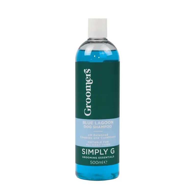 Groomers Simply G Blue Lagoon Shampoo - 500ml Size: 500ml