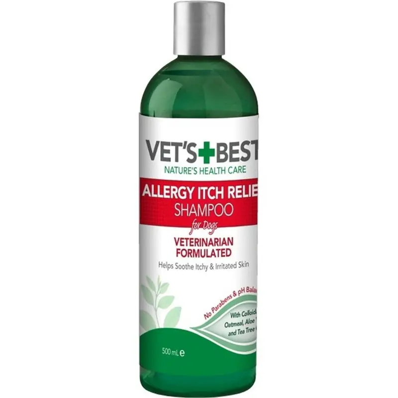 Vets Best Allergy Itch Relief Dog Shampoo - 500Ml