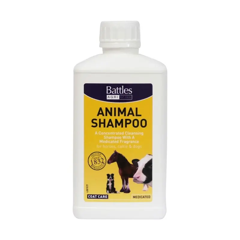 Battles Animal Shampoo - Bottle 500Ml