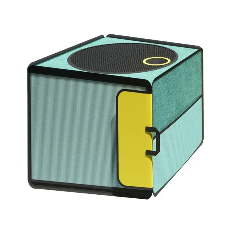 Blue (Blue) Portable Foldable Pet Dryer Box For Cats & Dogs,