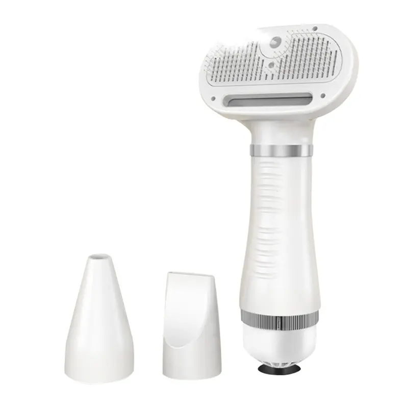 (Eu) 3 In 1 Pet Hair Dryer With Brush & Steam Spray For Dogs/Cats 3In