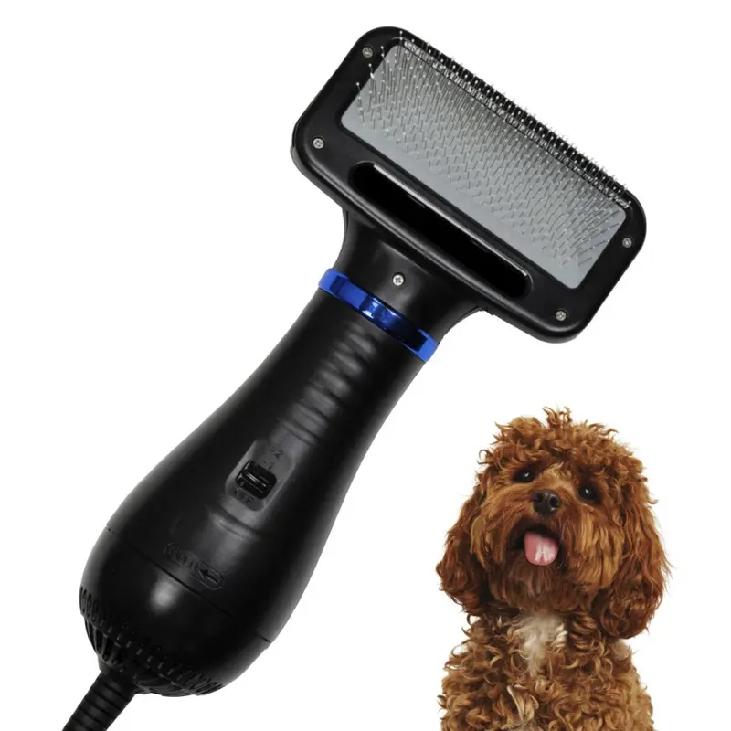 New Animal Planet 2 In 1 Pet Hair Dryer And Grooming Brush 59609 2In