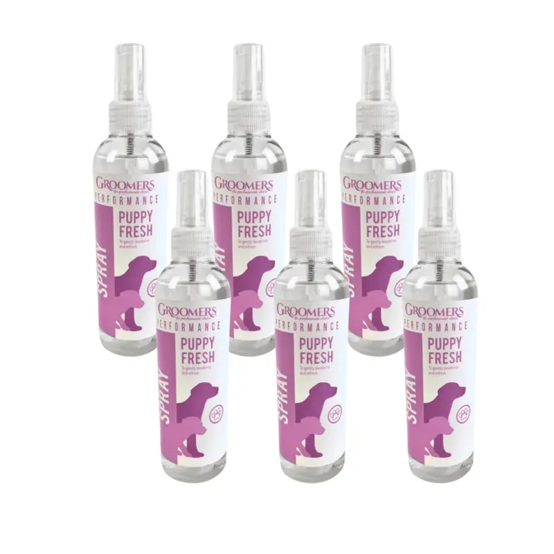 Groomers Puppy Fresh Spray 250ml - 6 Pack