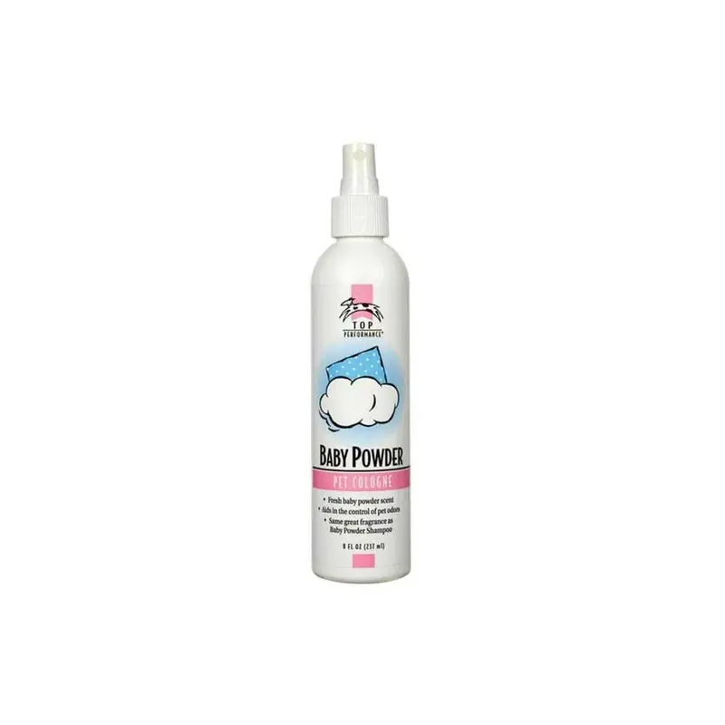 Petedge Top Performance Baby Powder Cologne Mist 8Oz
