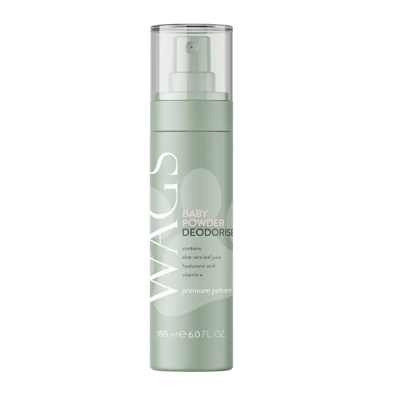Wags Baby Powder Deodoriser Spray For Dogs