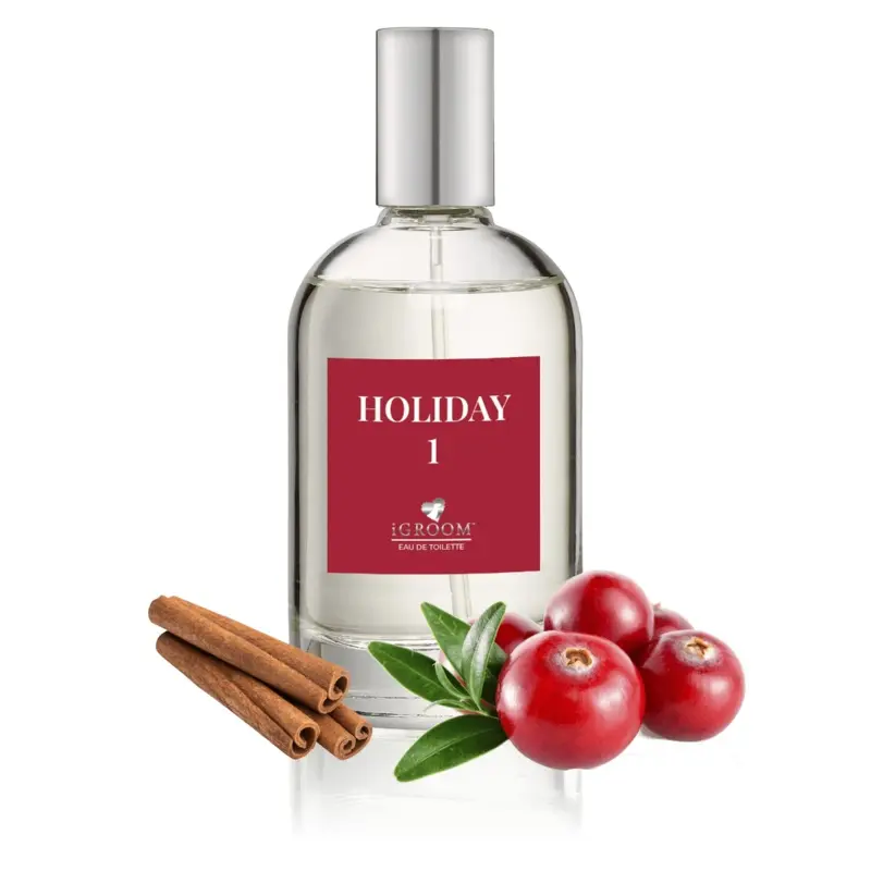 iGroom Holiday 1 Perfume 100ml - Cinnamon & Cranberry