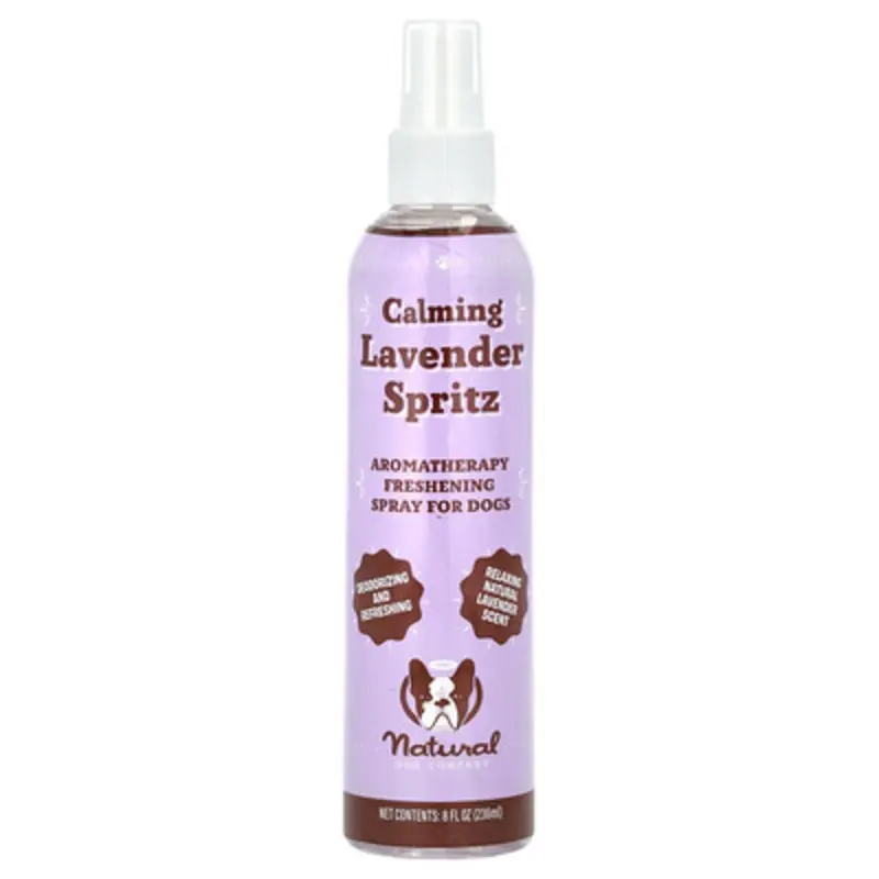 Natural Dog Company Lavender Calming Spritz, For Dogs, 8 Fl Oz (236 Ml)