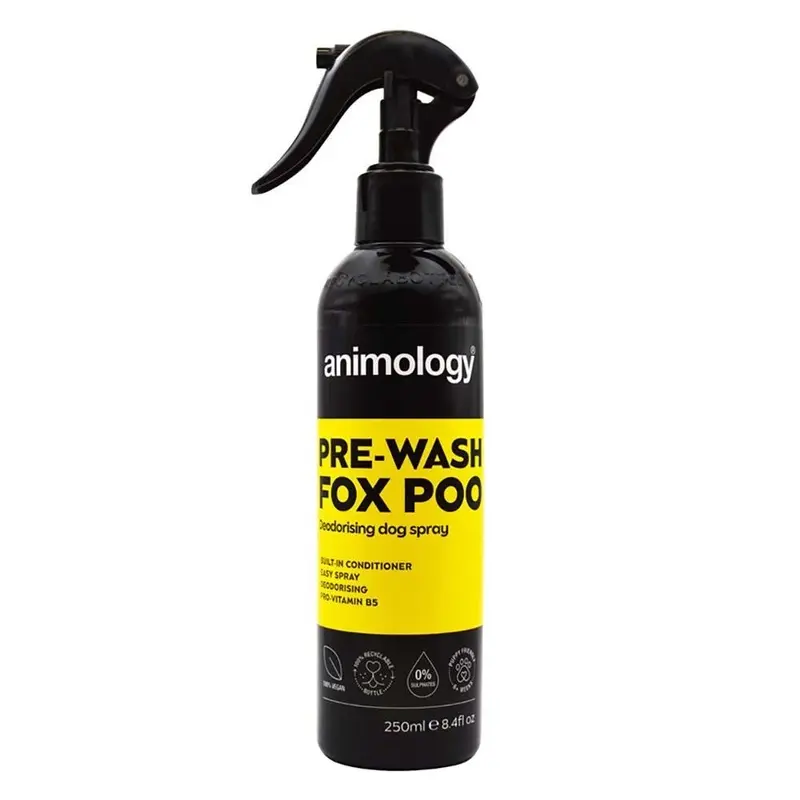 Unisex Animology Pre-Wash Fox Poo Deodorising Spray