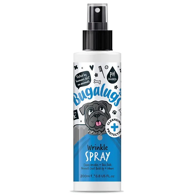 Bugalugs Wrinkle Spray For Dogs & Cats 200Ml