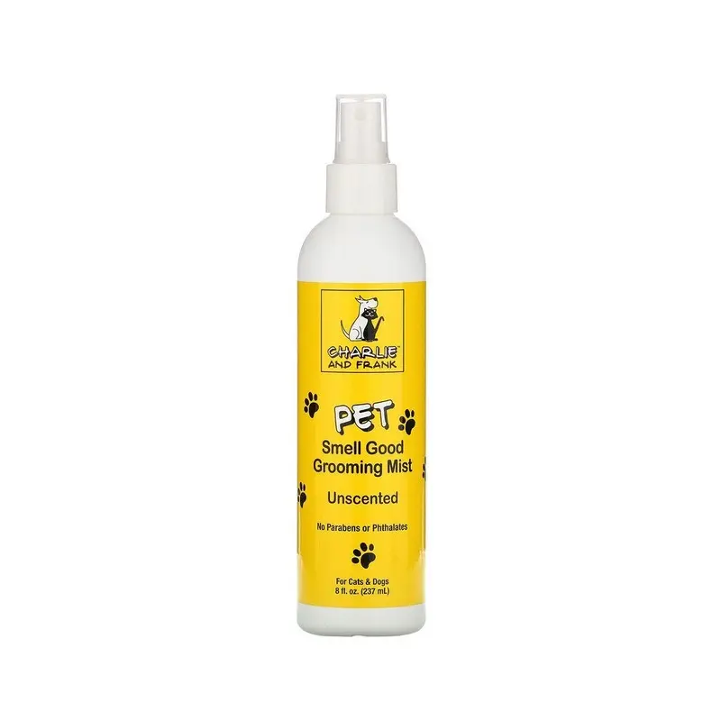 Charlie & Frank , Pet Smell Good Grooming Mist, Unscented, 237Ml