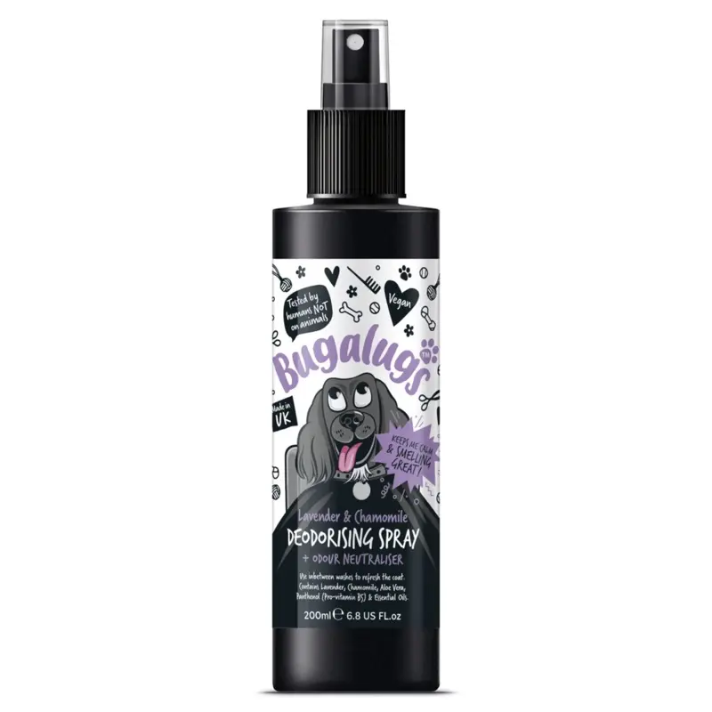 Bugalugs Lavender Dog & Chamomile Deodorising Spary - : 200Ml