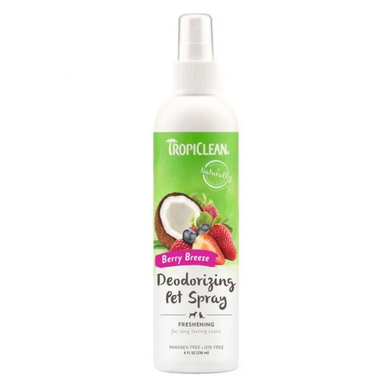 Tropiclean Berry Breeze Deodorant Spray Small